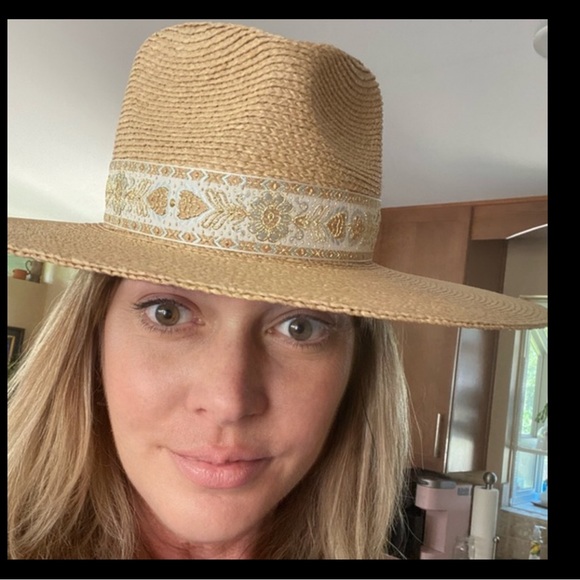 LOC Indio banded Straw Hat SM - Picture 7 of 7